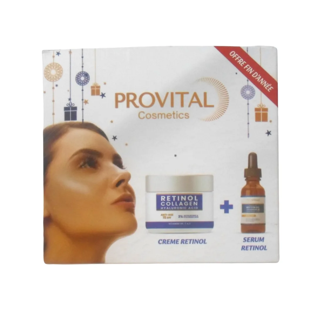 PRO-VITAL PACK CREME RETINOL + SERUM RETINOL