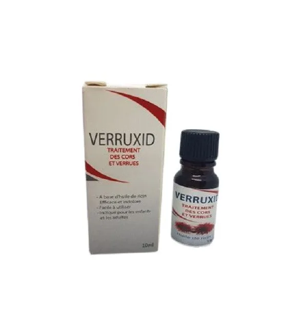 VERRUXID TRAITEMENT DES CORS ET DES VERRUES