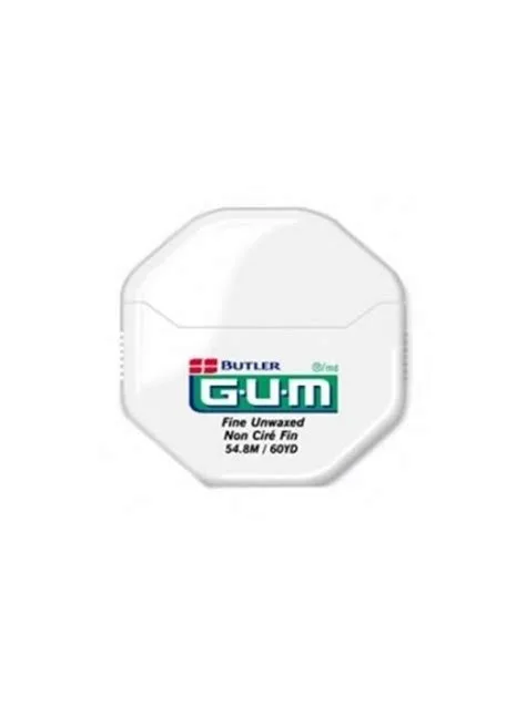 GUM FINE FLOSS NON CIRE-FIL DENTAIRE 55M
