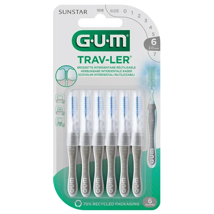 GUM TRAVLER BROSS LARGE 2.0MM 1618