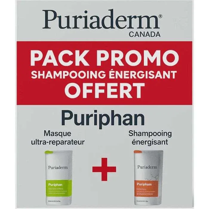 PURIADERM PACK PURIPHAN MASQUE + PURIPHAN SHMP HYDRATANT