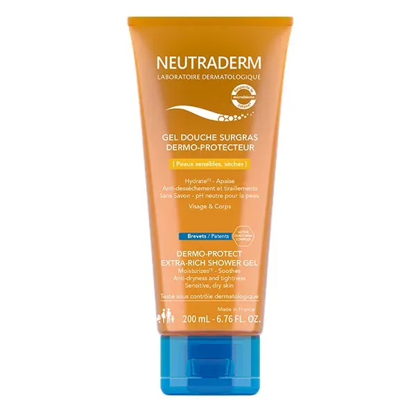 NEUTRADERM GEL DOUCHE SURGRAS DERO-PROTECTEUR 500ML