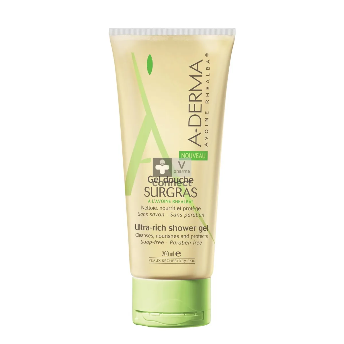 ADERMA GEL DOUCHE SURGRAS 200ML