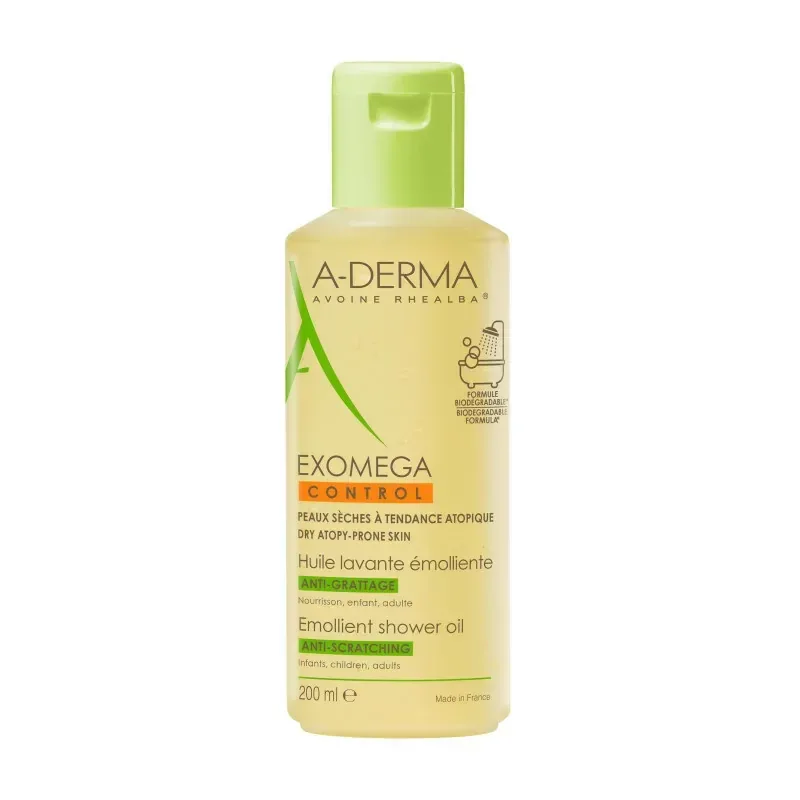 ADERMA EXOMEGA CONT HUILE LAVANT 200ML