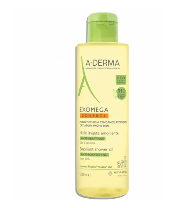 ADERMA EXOMEGA CONT HUILE LAVANT 500ML