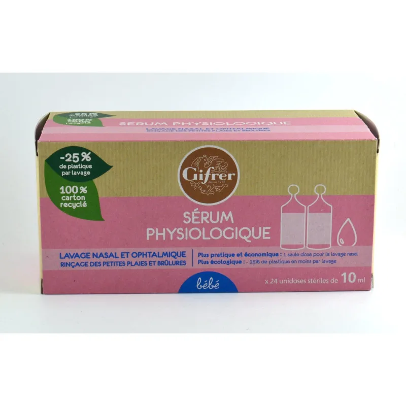 GIFRER SERUM PHYSIOLOGIQUE /24