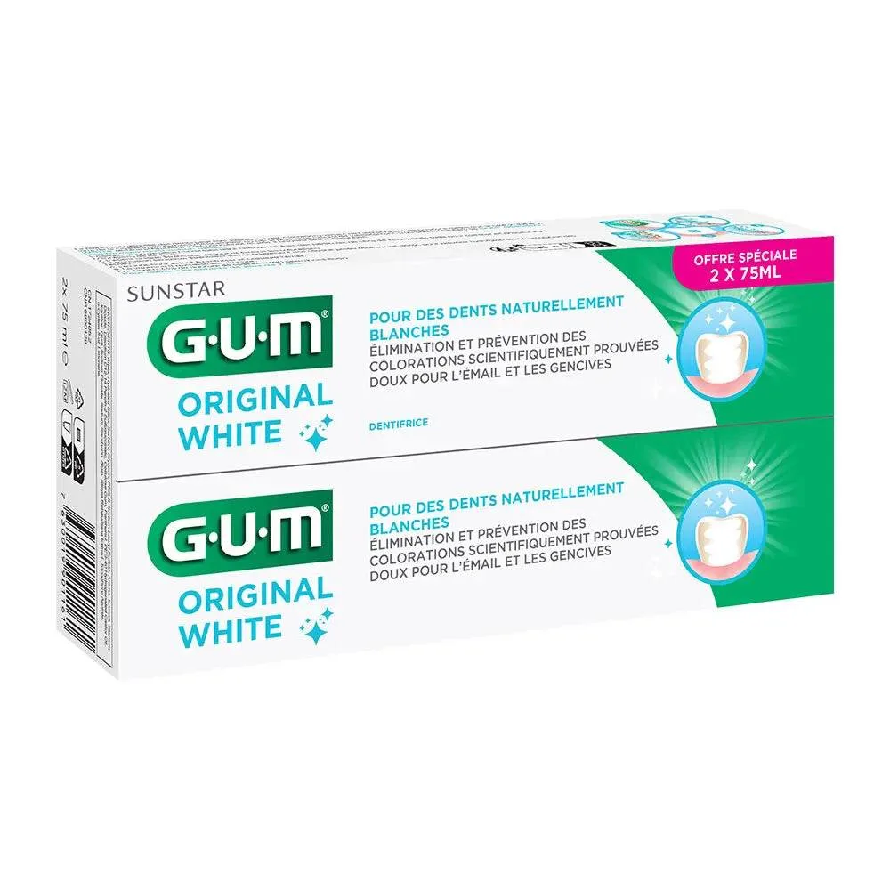 GUM DENTI ORIGINAL WHITE PACK 75.ML