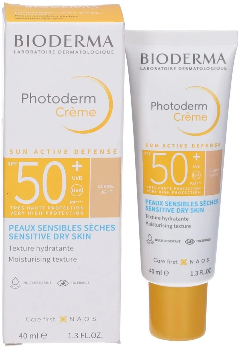 BIODERMA PHOTODERM MAX CREME TEIT DORE M  50 + 40ML