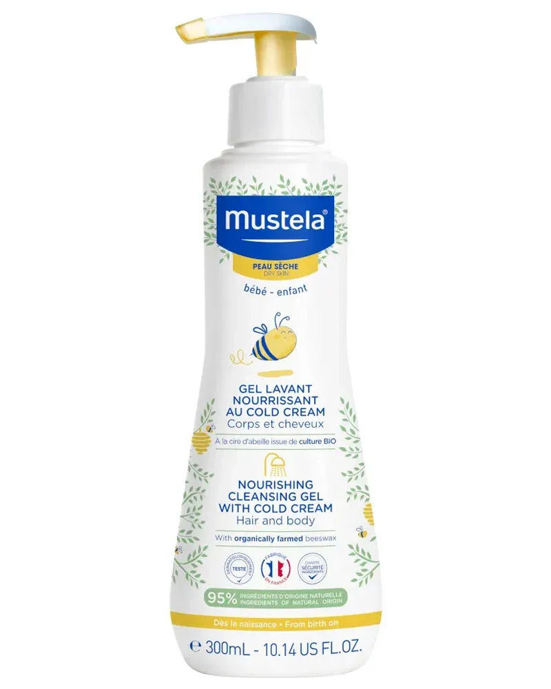 MUSTELA GEL LAVANT NOURRISSANT AU COLD CREAM 300ML