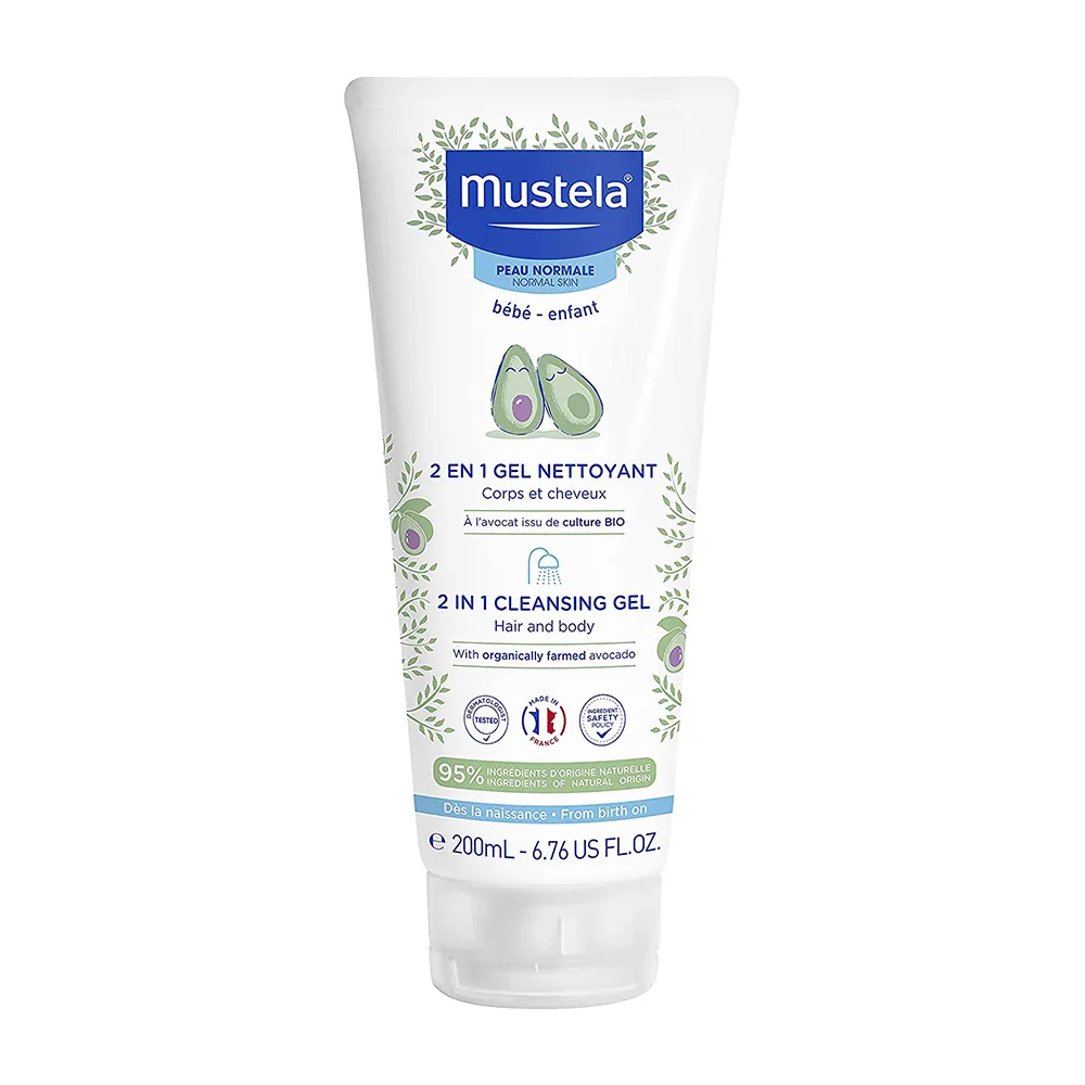 MUSTELA  2ENA GEL + LAIT 200ML