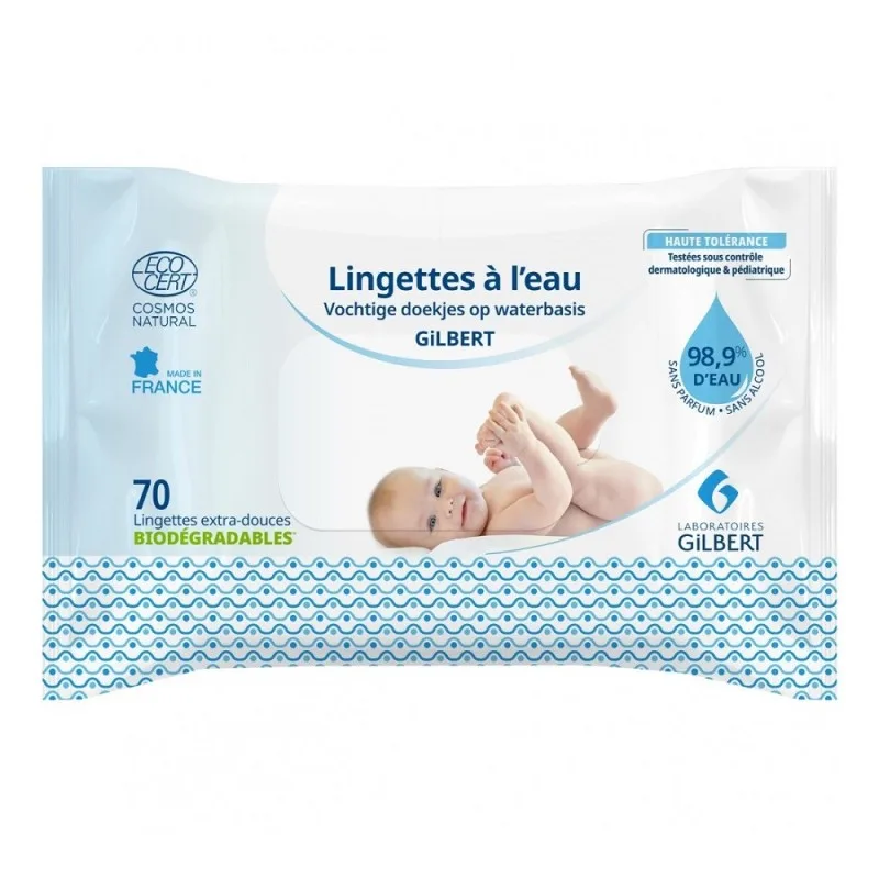 GILBERT LINGETTES A L'EAU BIO B70