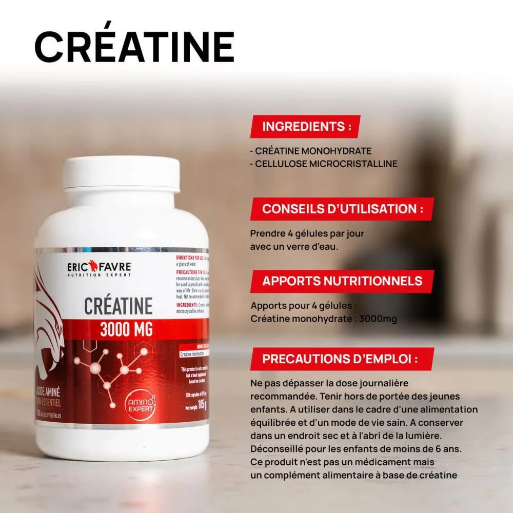 CREATINE ERIC FAVRE 120CPS