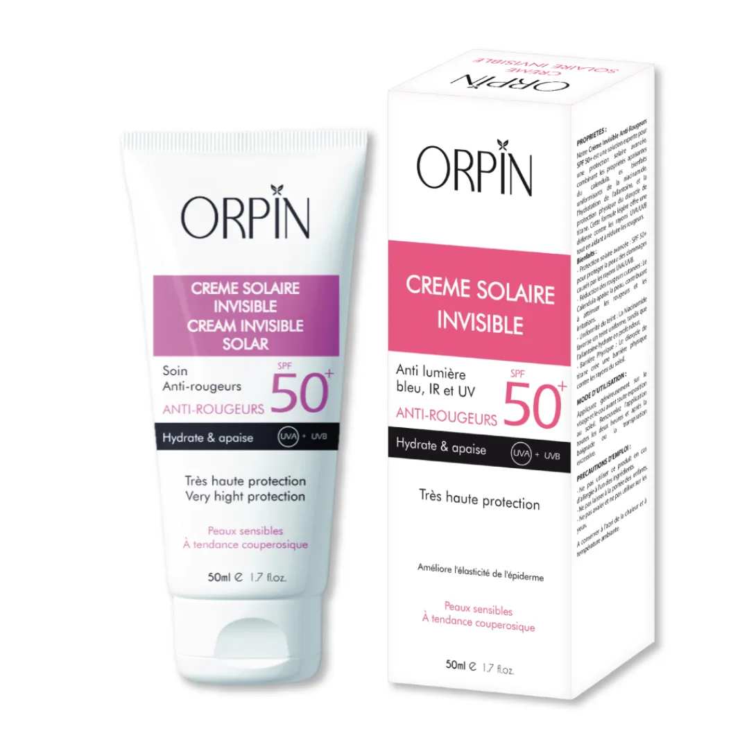 ORPIN CREME SOLAIRE INVISIBLE ANTI REGEURS