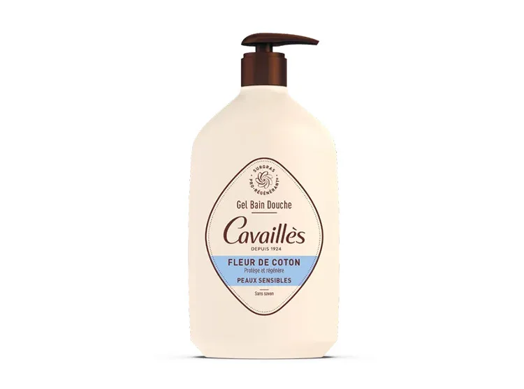 RC GEL BAIN DOUCHE FLEUR DE COTON 1L