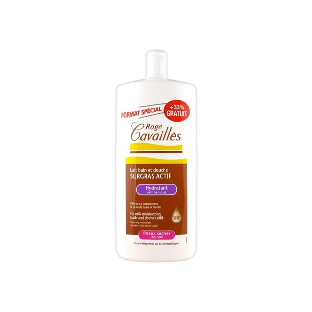 RC LAIT BAIN ET DOUCHE SURGRAS HYDR LAIT DE FIGUE 400ML