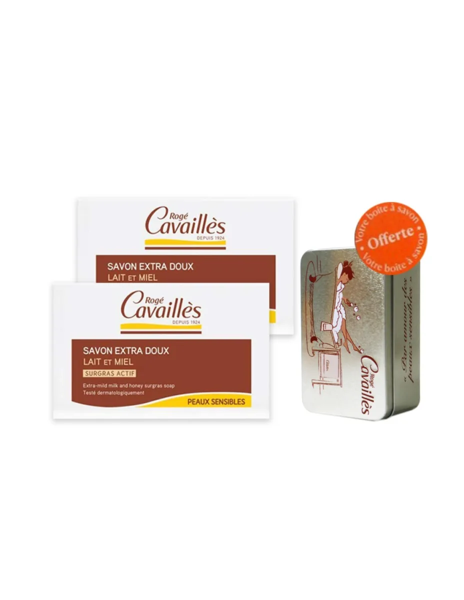 RC SAVON EXTA DOUX  PEAUX SENSIBLE DUO