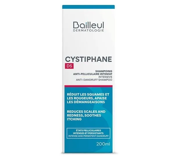 CYSTIPHANE SHAMP ANTI PELLICULAIRE (DS) INTENSIF 200ML