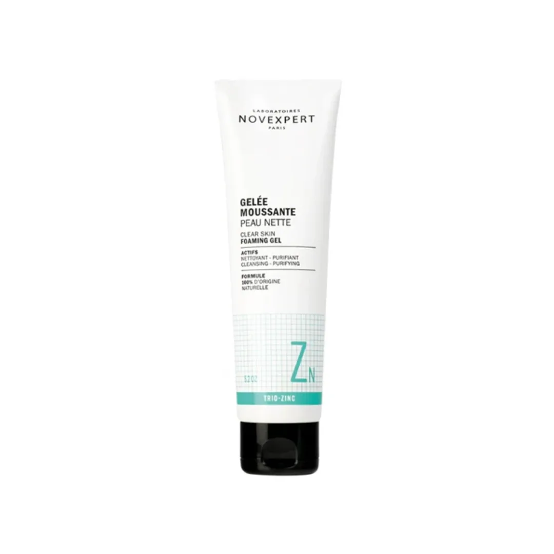 NOVEXPERT-GELEE MOUSSANTE PEAU NETTE TRIO-ZINC