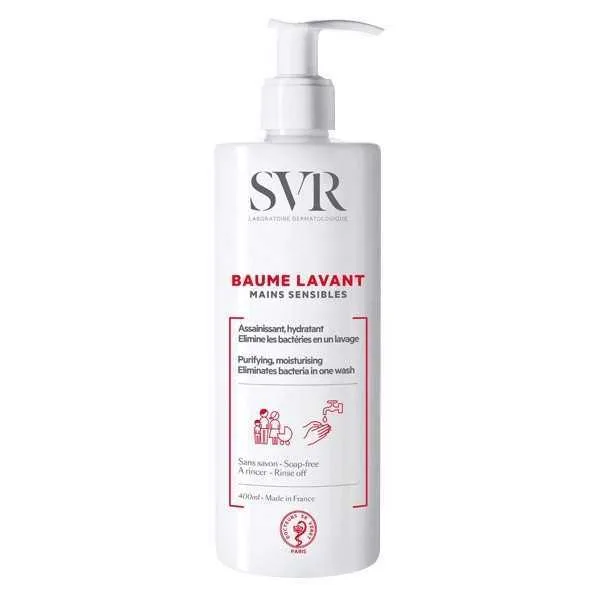 SVR BAUME LAVANT MAINS SENSIBLES 400ML