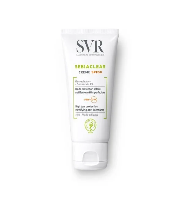 SVR SEBIACLEAR CREME SOLAIRE SPF 50