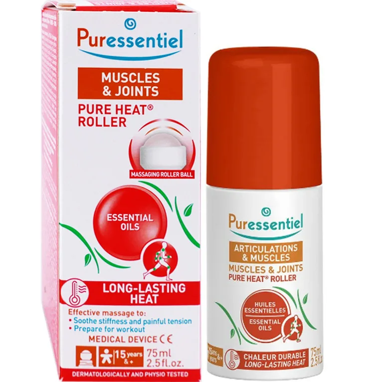 PURESS ARTICULATION MUSCLES  PUR HEAT ROLLER 75ML