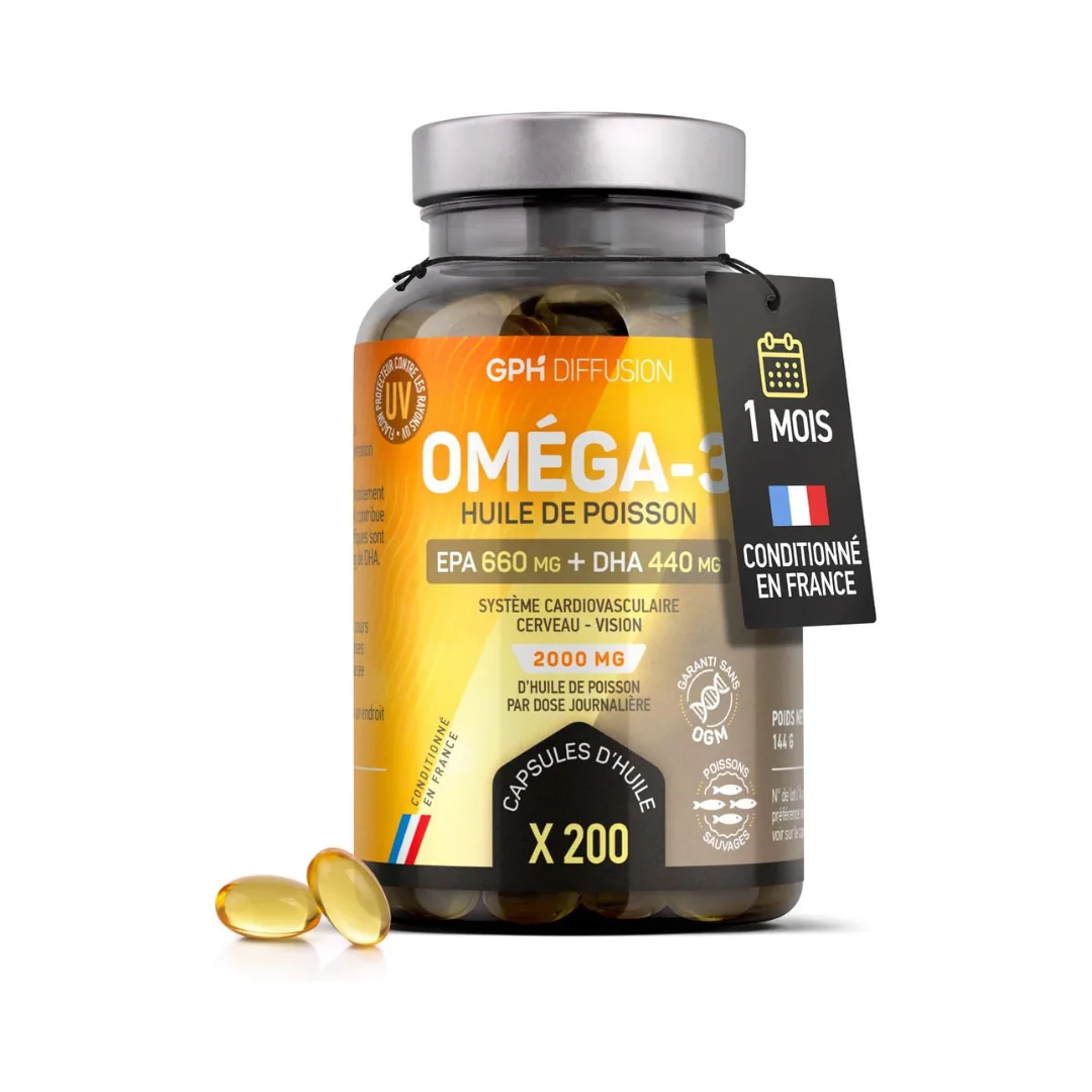 GPH OMEGA 3 200CAPSULES 505MG
