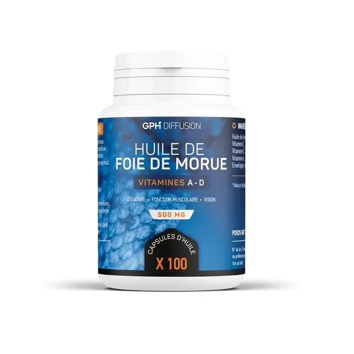 GPH FOIE DE MORUE 100CP 500MG