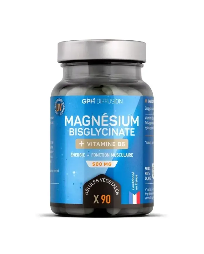 GPH MAGNESIUM BISGLYCINATE +VITAMINE B6 90G