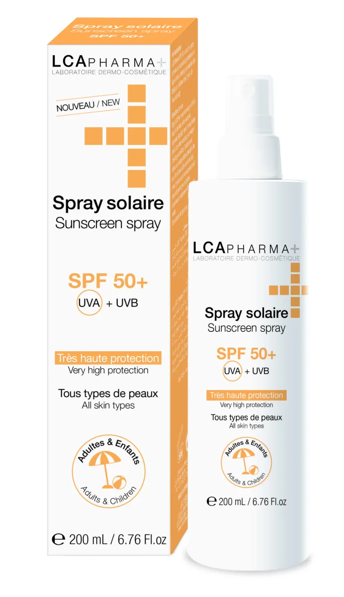 LCA SPRAY SOLAIRE SPF 50 ENFANT ET ADULTE 200LML