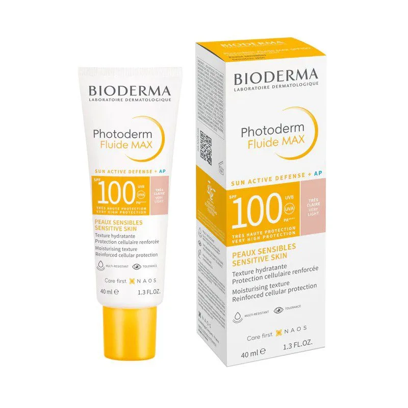 BIODERMA PHOTODERM FLUIDE 100+ TRES CLAIRE