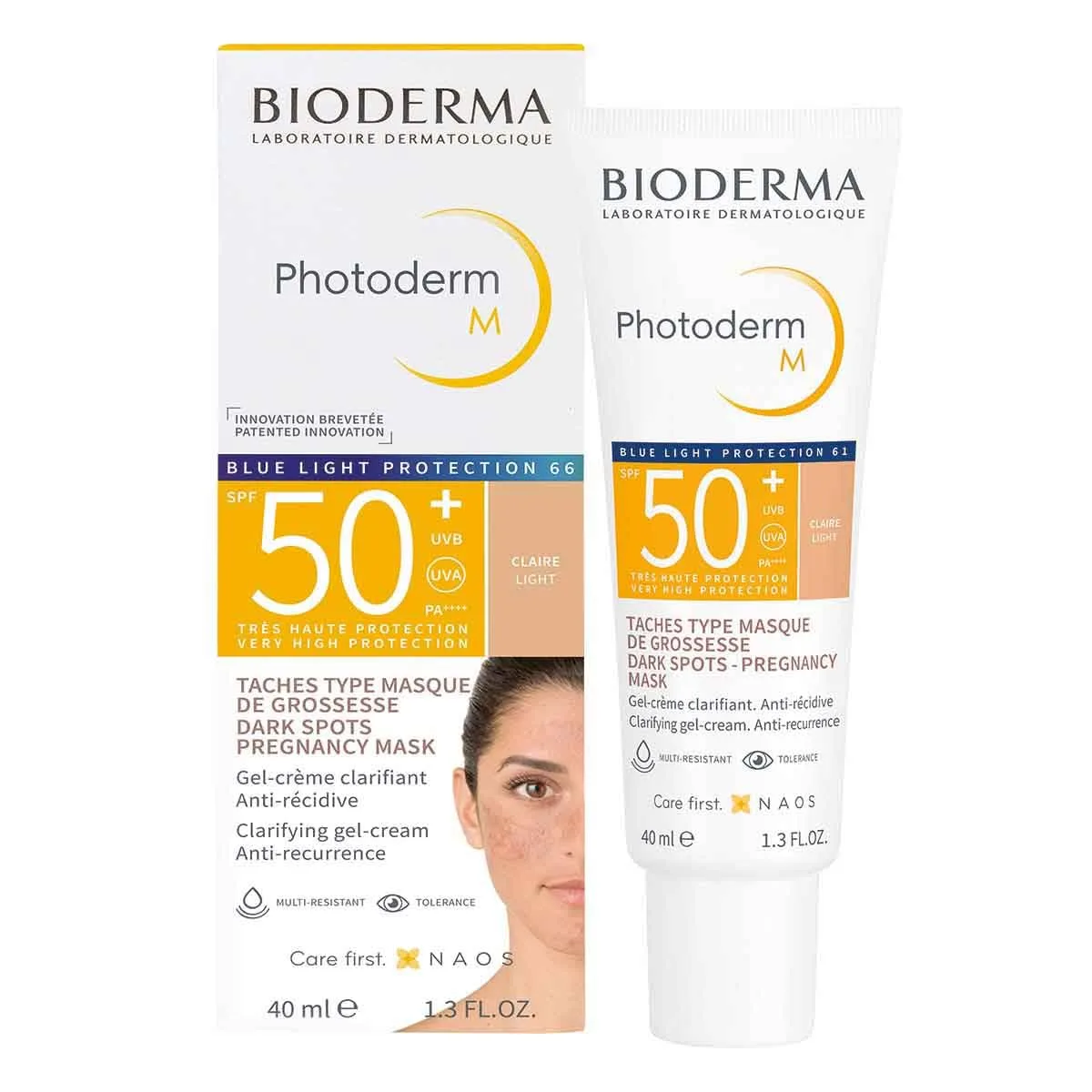 BIODERMA PHOTODERM M TEINTE CLAIRE 50+