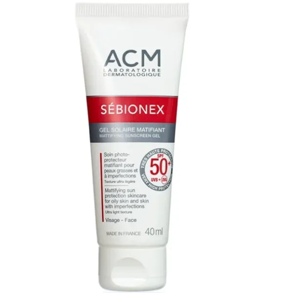 ACM SEBIONEX GEL ECRAN MATIFIANT SPF 50 40ML