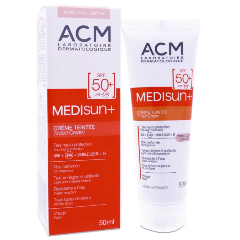 ACM MEDISUN CREM TEINTE CLAIRE SPF50+