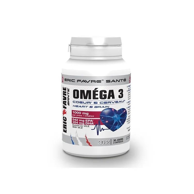 OMEGA 3 COEUR 60 CAPS