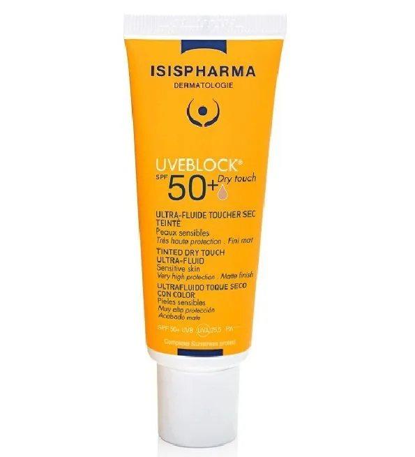 ISIS UVEBLOCK + DRY TOUCH TEINTE CLAIRE 40ML
