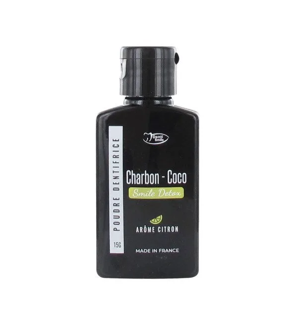 DENTI-SMILE POUDRE BLANCHEUR CHARBON COCO 15G