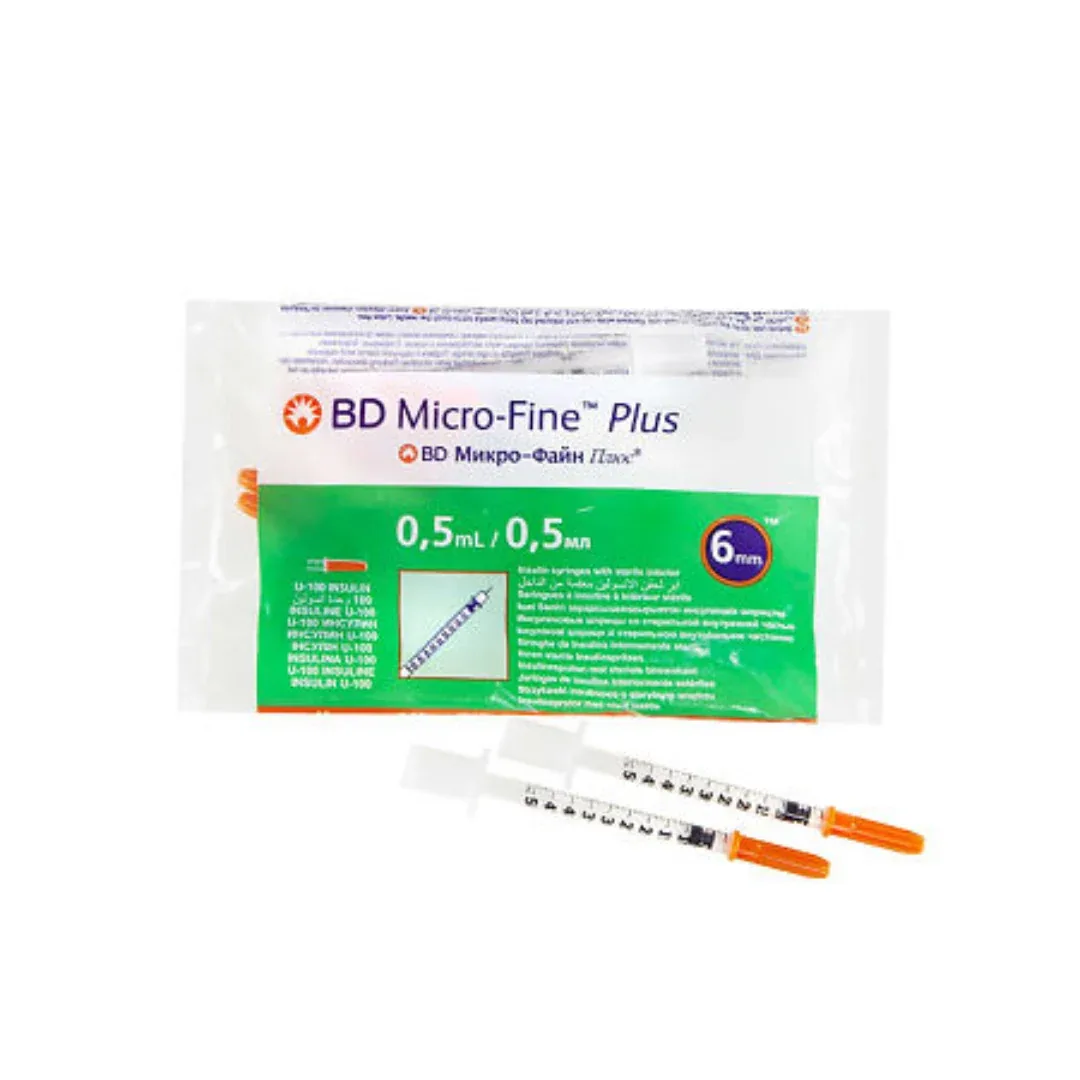 BD SERINGUES 0.5ML  MICRO FINE PLUS