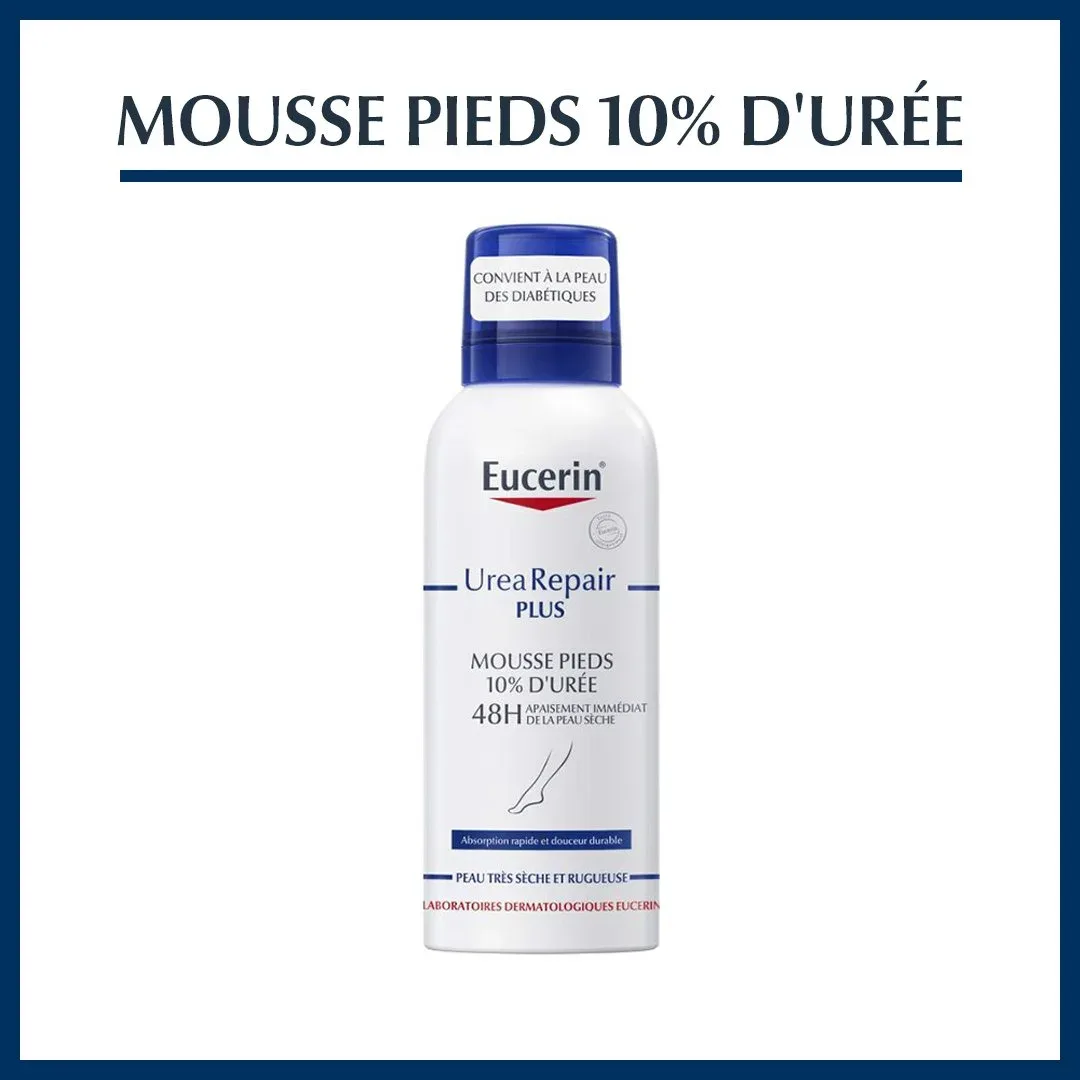 EUCERIN UREA 10% FOOT FOAM 150ML