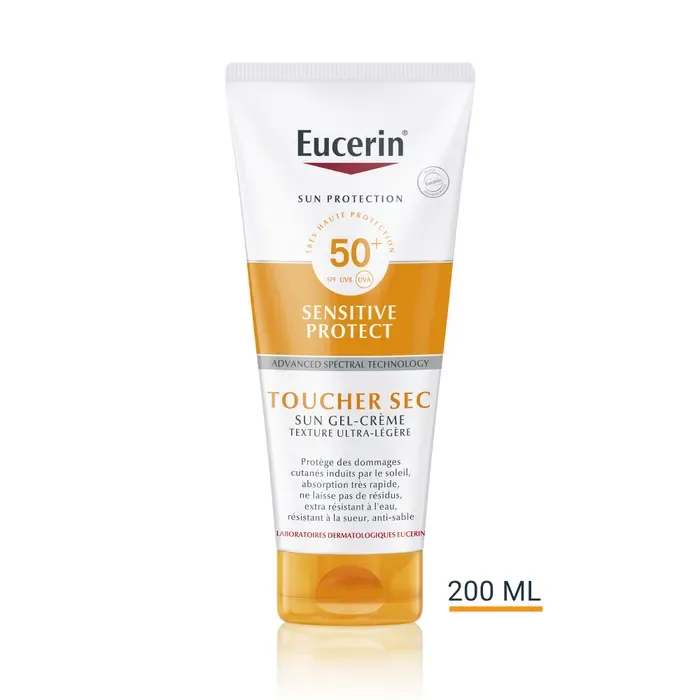 EUCERIN ECRAN GEL TOUCHE SEC SPF 50 200ML