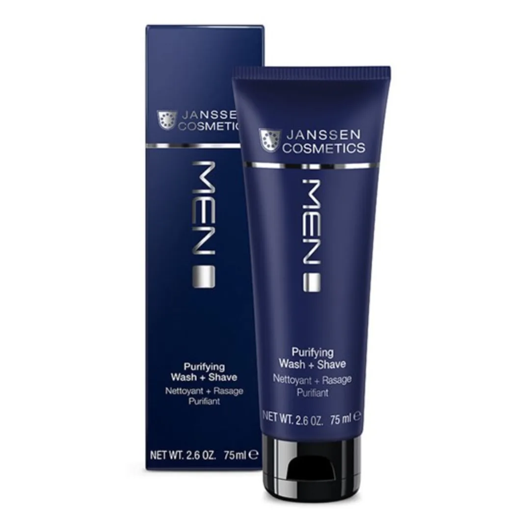 JANSSEN COSMET MEN NETTOYANT + RASAGE PURIFIANT 75ML