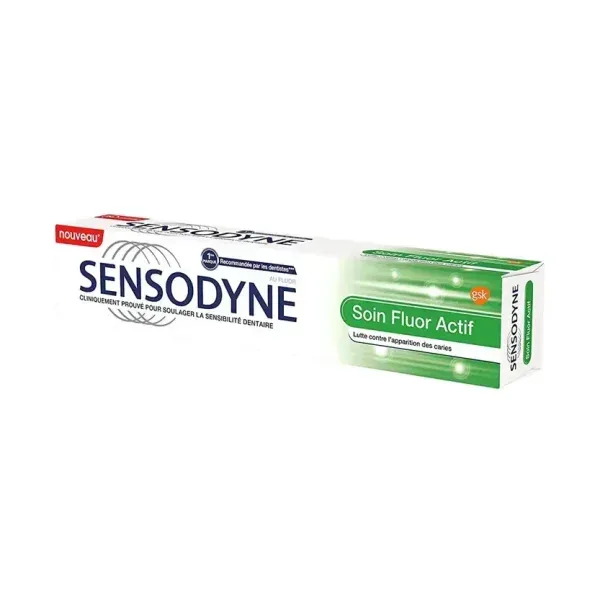 SENSODYNE DENT FLUOR ACTIF 75ML