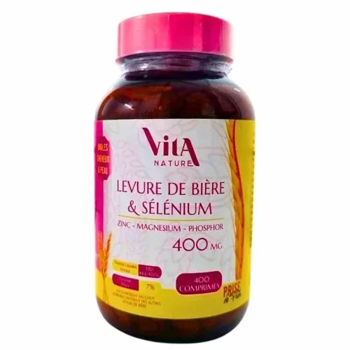 VITA NATURE LEVURE DE BIERE 400 COM