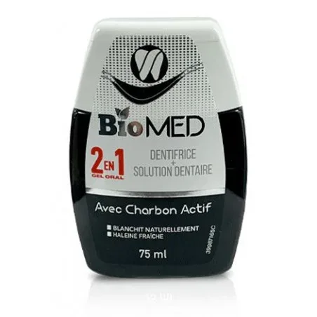 BIOMED DENTIFRICE CHARBON ACTIF