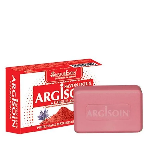 NS SAVON ARGISOIN SAVON A L'ARGILE ROUGE 125G