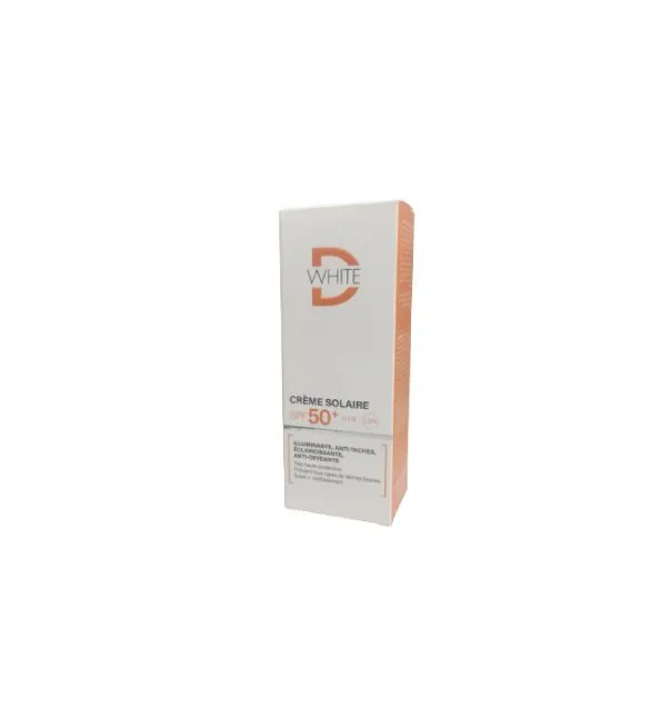 D WHITE CREME SOLAIRE INVISIBLE 50*