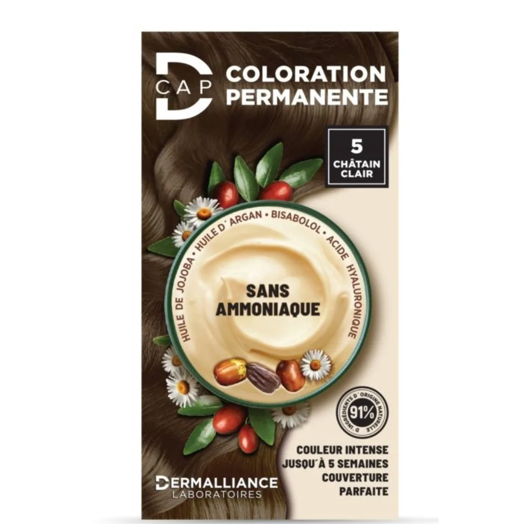 D-CAP COLORATION 5 CHATAIN  CLAIR