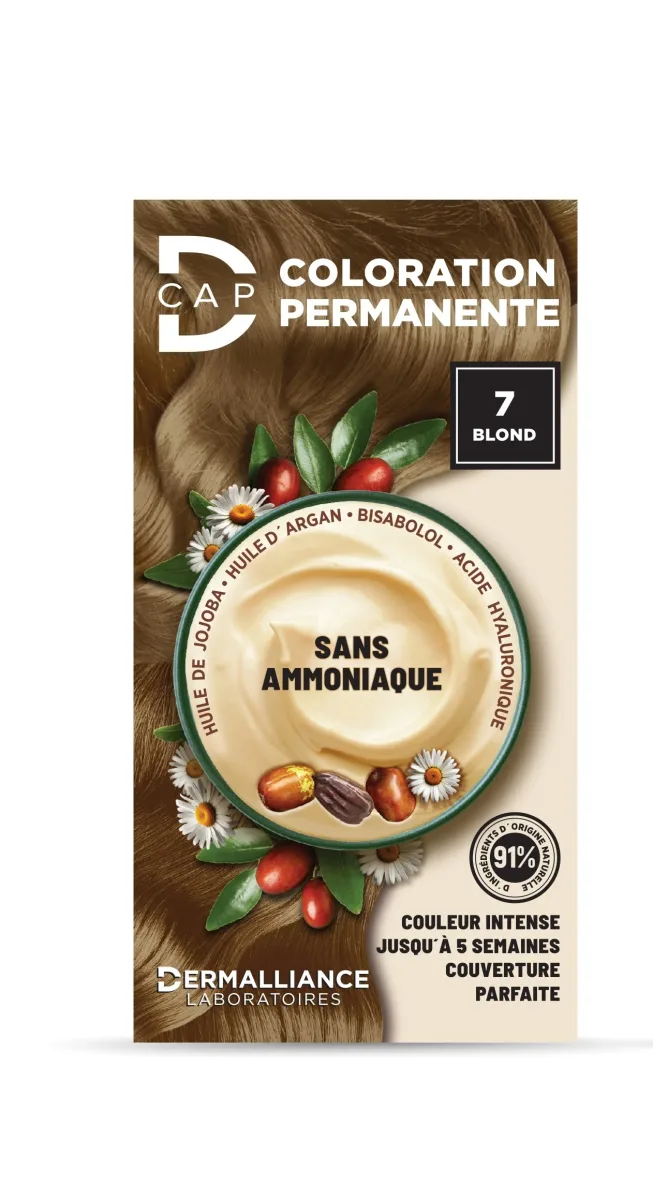D-CAP COLORATION  PERMANENTE 7 BLOND