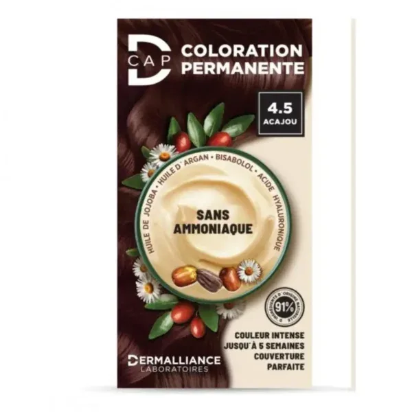 D-CAP COLORATION PERMANENTE 4.5 ACAJOU