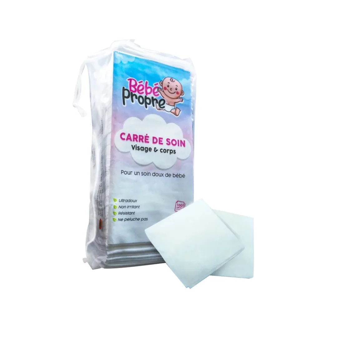 CARRE  DE SOIN BEBE PROPRE