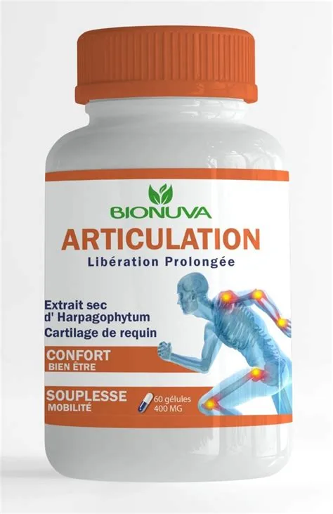 BIONUVA ARTICULATION 400MG 60 GEL